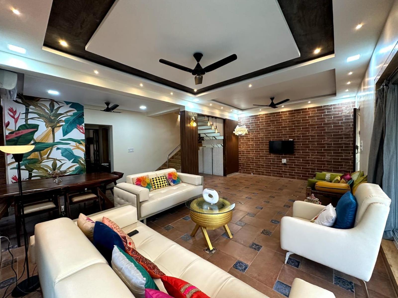 Tropical Villa II 4 Bhk II Lonavala II 1 Mountain View II 2 Private Pool II 3 Big Terrace Kültér fotó