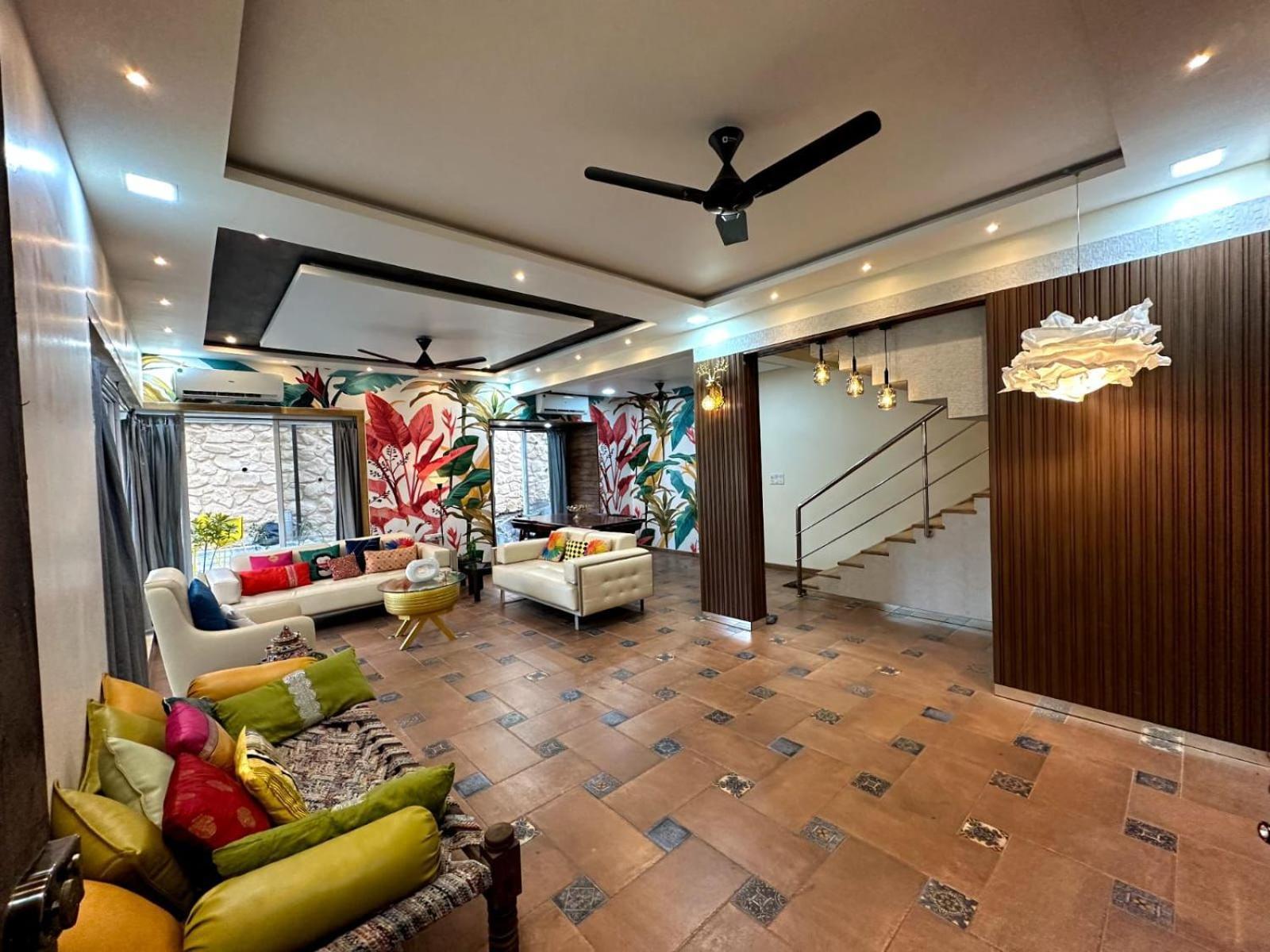 Tropical Villa II 4 Bhk II Lonavala II 1 Mountain View II 2 Private Pool II 3 Big Terrace Kültér fotó