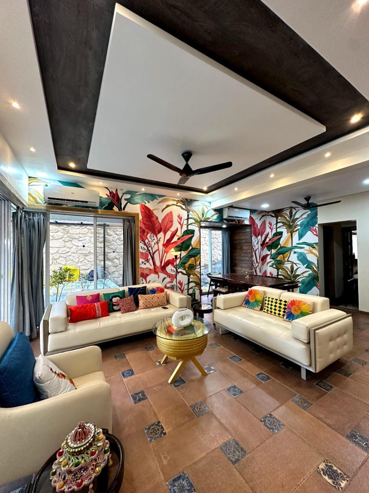 Tropical Villa II 4 Bhk II Lonavala II 1 Mountain View II 2 Private Pool II 3 Big Terrace Kültér fotó